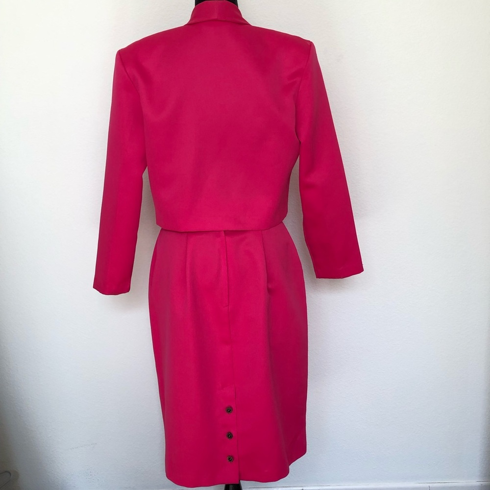 VTG 80’s Skirt Suit - Picture 3 of 14